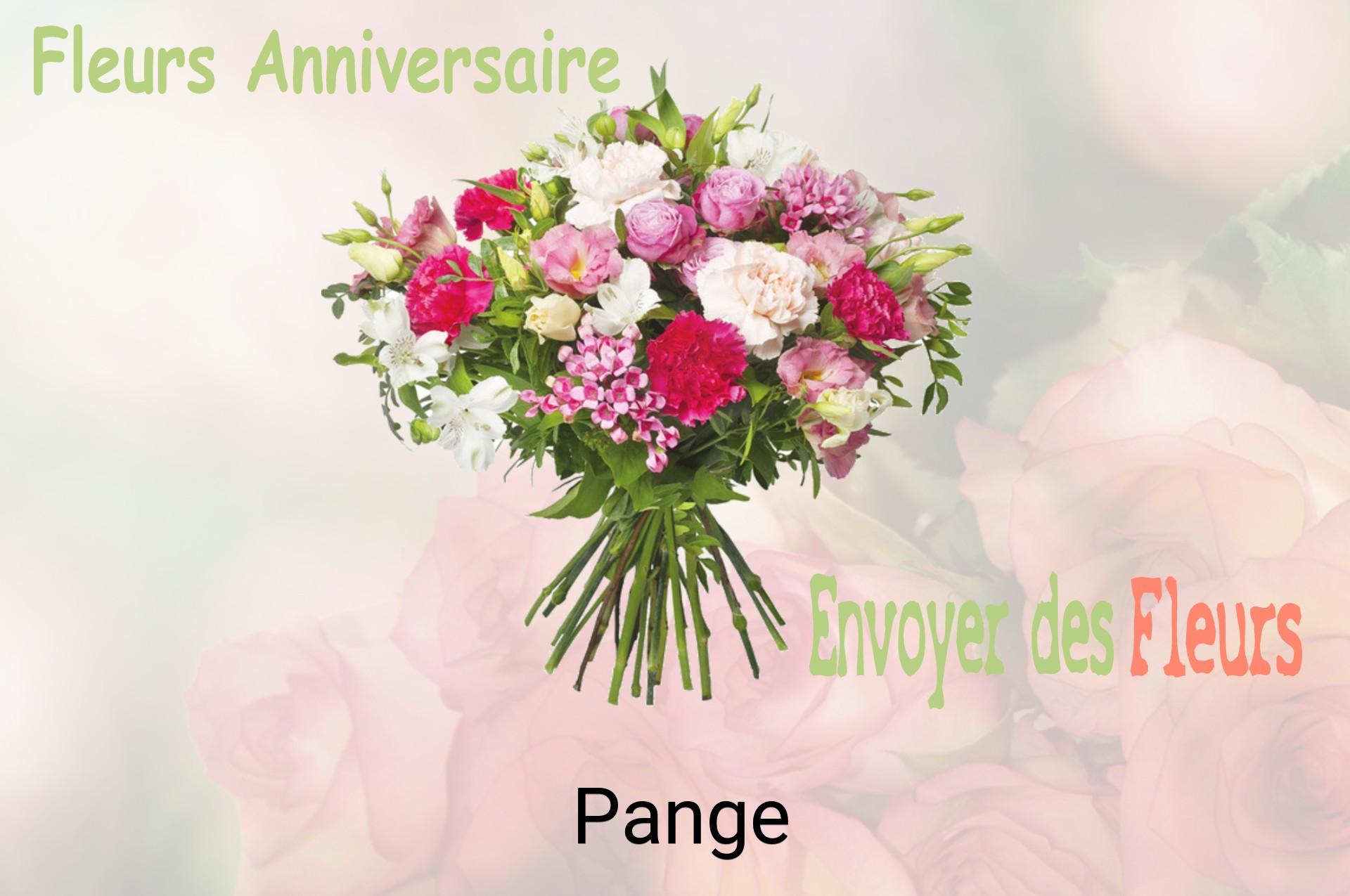 Bouquet de fleurs d’anniversaire livré à Pange