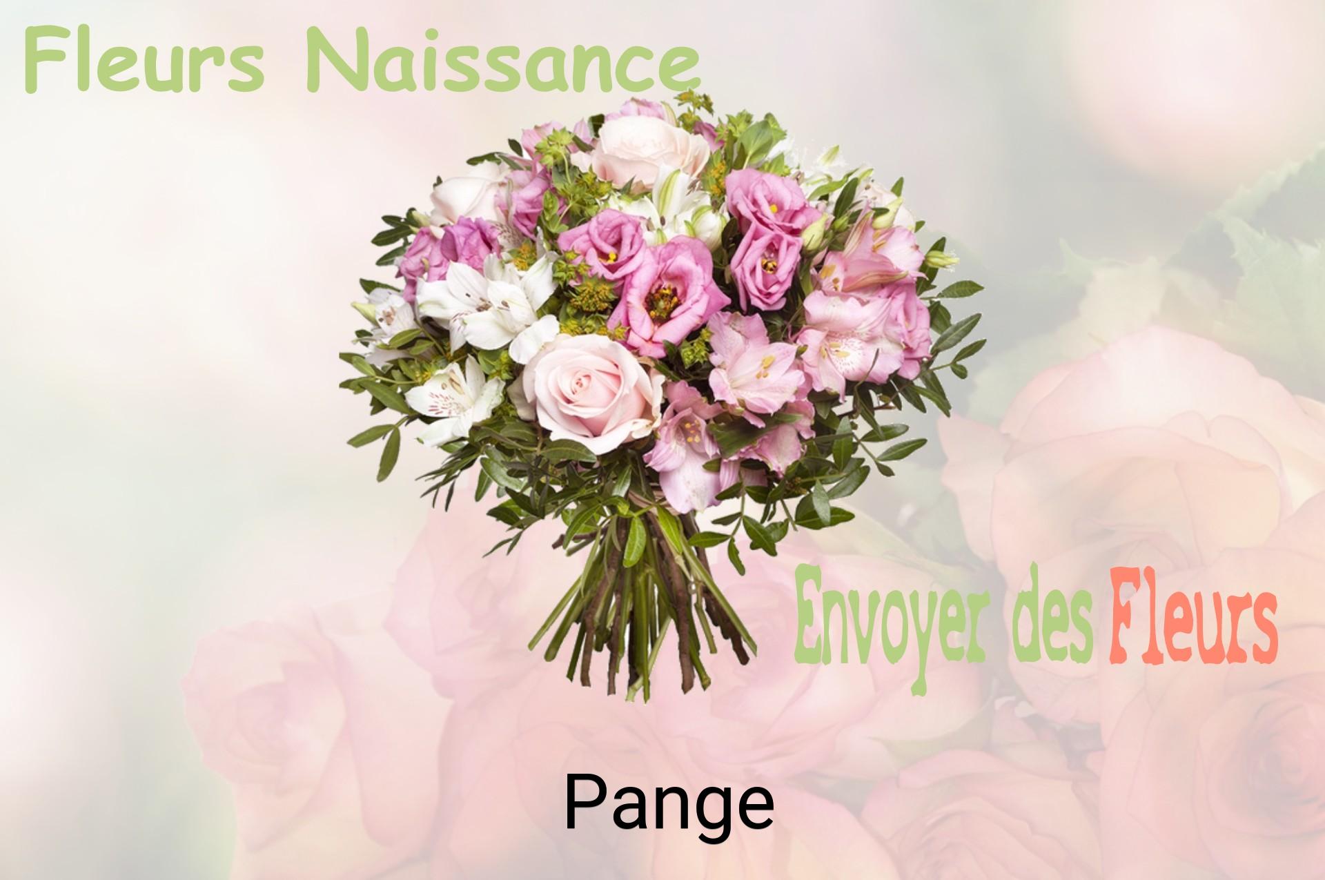 Bouquet de fleurs de naissance livré à Pange